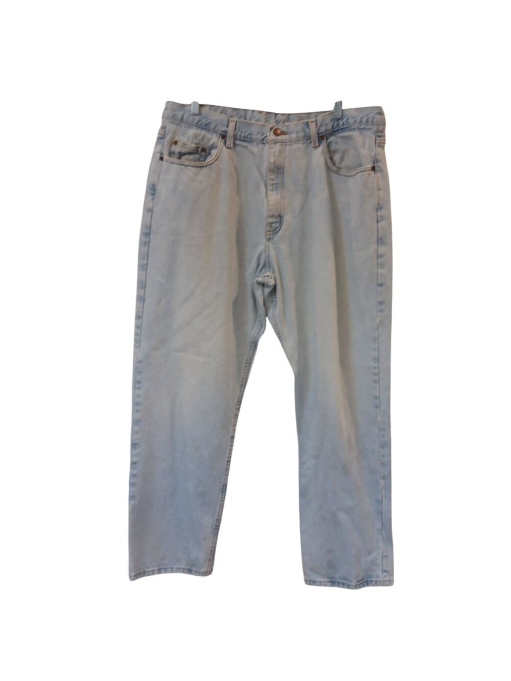 Bill Blass Relaxed Fit Mens Light Wash Jeans 38x32(30)100% Cotton Mexico  VTG B3